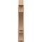 Ekena Millwork 6-in W x 26-in D x 38-in H Balboa Block Rough Cedar Woodgrain TimberThane Outlooker, Primed Tan OUTUR060X26X38BOA44RCPR - alternate 5